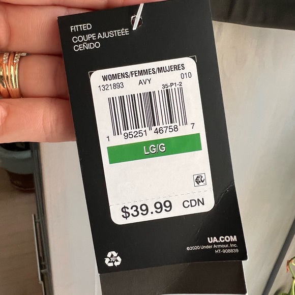 NWT - Under Armour Sports Bra - Picture 3 of 4